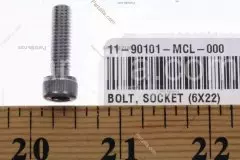 Болт BOLT, SOCKET, 6X22 (90101-MCL-000)