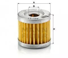 Фільтр масляний MANN MH 51