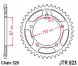 Зірка задня JT Sprockets JTR823.39