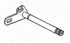 Вал SPINDLE COMP. GEARSHIFT (24610-KRN-A41)