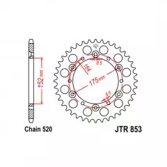 Зірка задня JT Sprockets JTR853.51