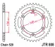 Зірка задня JT Sprockets JTR808.43