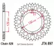 Зірка задня JT Sprockets JTA897.42