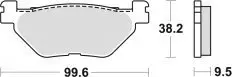 Колодки гальмівні дискові LUCAS MCB731SH