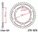 Зірка задня JT Sprockets JTR1876.45