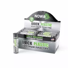 Холодне зварювання (Швидкий Пластик) NOWAX QUICK PLASTIC (EPOXY PUTTY) 57гр