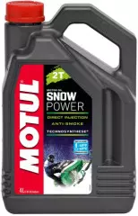 Олива моторна Motul SNOWPOWER 2T напівсинтетична 4л