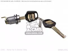 Замок LOCK ASSY.OPENER (81312-MCA-003)