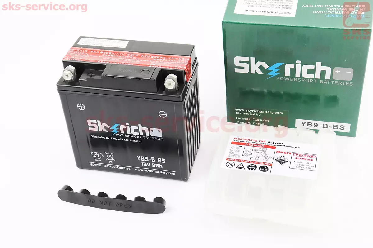 Акумулятор Skyrich YB9-B-BS 12V9Ah