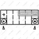 Акумулятор YUASA YT9B-BS - Фото 2