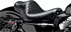 Сидіння Le Pera Stubs Spoiler 04‑06/10‑19 XL з чорними смужками (0804-0471), Чорний
