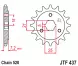 Зірка передня JT Sprockets JTF437.16