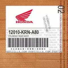 Головка цилиндра ASSY. CYLINDER (12010-KRN-A80)