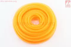 Шланг паливний силіконовий помаранчевий зовнішній 10мм внутрішній 4мм в коробці 20метрів (Китай)